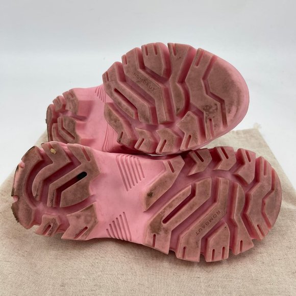 ROMBAUT Pink Rubber Loafers | Made in Portugal - Picture 6 of 8